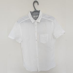 Diesel White Button Up Shirt